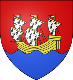 Blason ville fr Morlaix (Finistère)